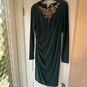 Vince Camuto size 2 emerald green dress - stretchy material